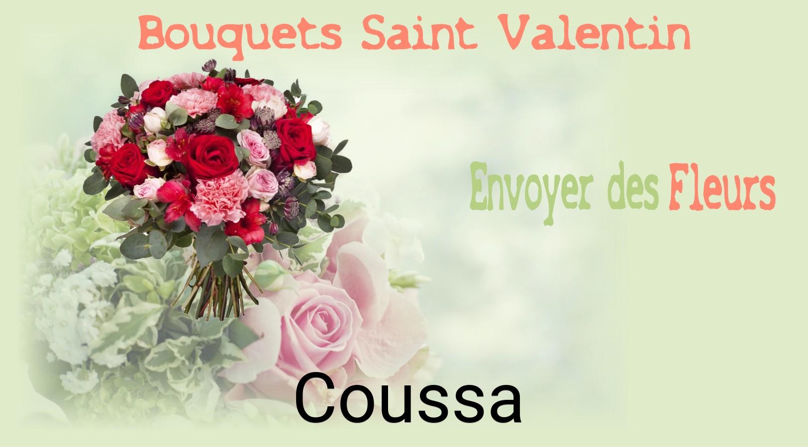 Roses de Saint-Valentin livrées à Coussa